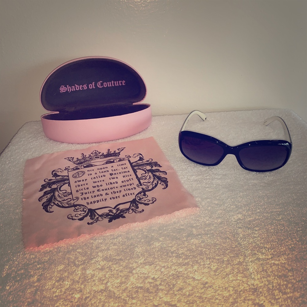 Juicy Couture “Be Forever Juicy” Black Sunglasses